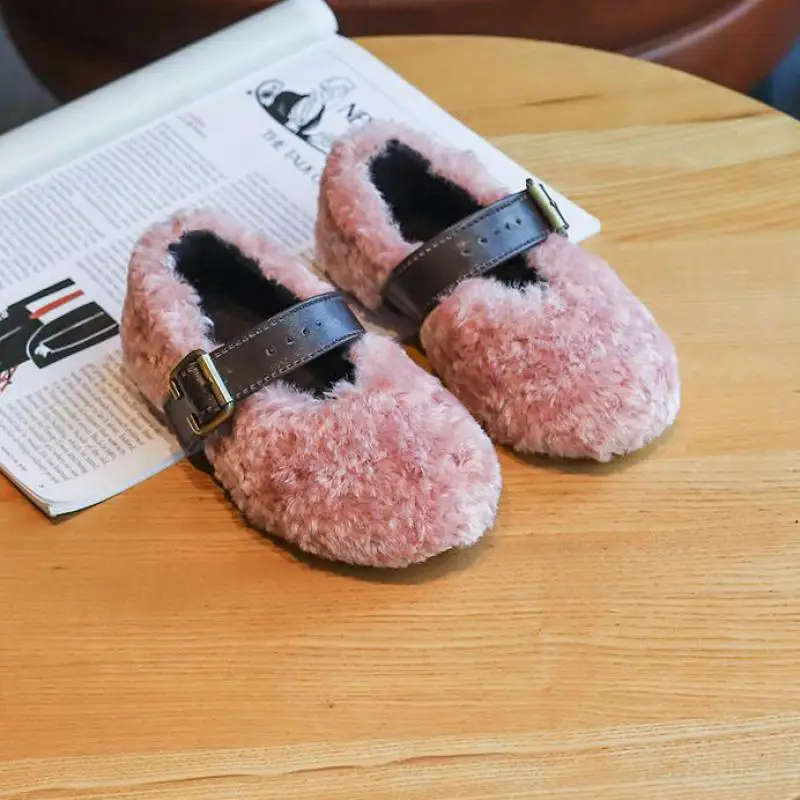

Girls Outdoor Princess Snow Boots New Winter Children's Shoes Keep Warm Soft Bottom Anti Slip Bowknot Girls Outdoor Boots B306