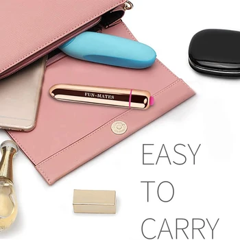 LEVETT Bullet Vibrators For Women Finger G-Spot Clitoris Stimulator Vibrating Erotic Sex Toys Masturbator female Adult 16 Speeds 4