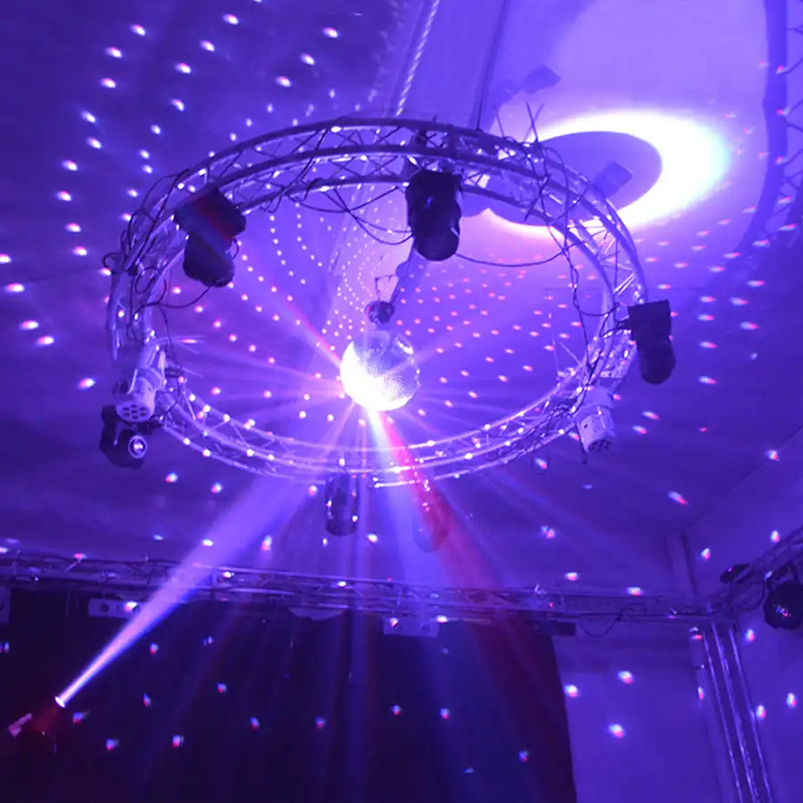 Thrisdar Dia25cm 30センチメートルガラス回転ディスコのミラーボール商業クリスマスパーティー反射ぶら下げディスコボールステージエフェクトライト 舞台照明装置 Aliexpress