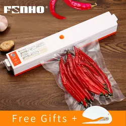 FUNHO 110 V-220 V лучшая вакуумная пищевая упаковочная машина Sous Vide вакуумная упаковочная машина пленочный контейнер герметизатор для сохранения