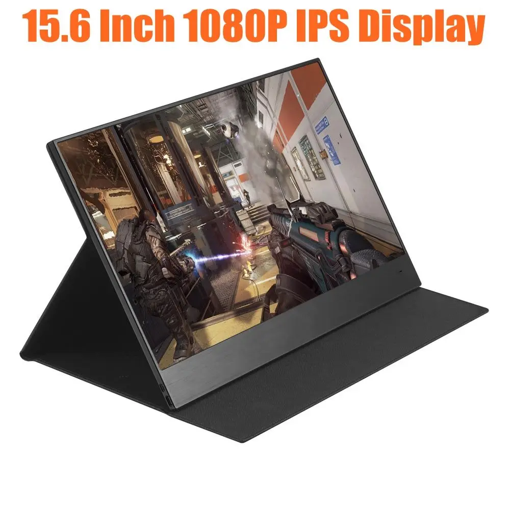 

6mm thin portable hd monitor 15.6Inch usb hdmi for laptop,phone,for xbox,switch and for ps4 portable lcd gaming monitor