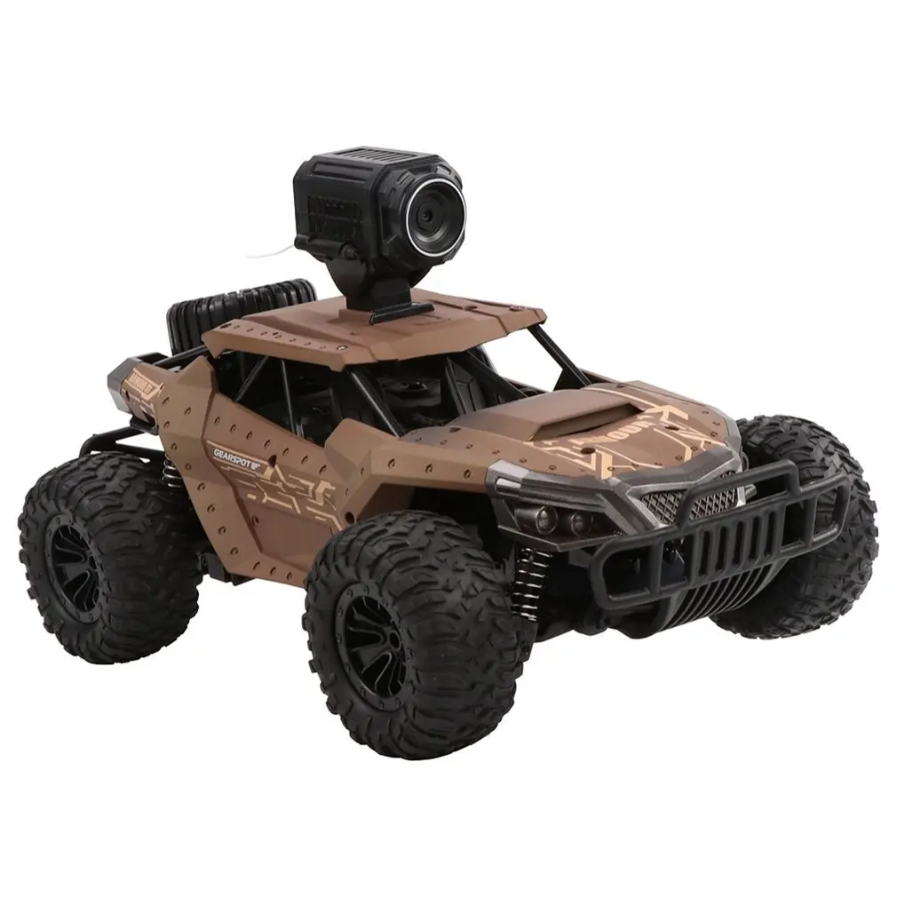 Камера внедорожник игрушки для ChildrenDM-1803 Электрический 4 колесный Багги рок 1/16 гусеничный Радиоуправляемый автомобиль Wifi FPV 0.3MP