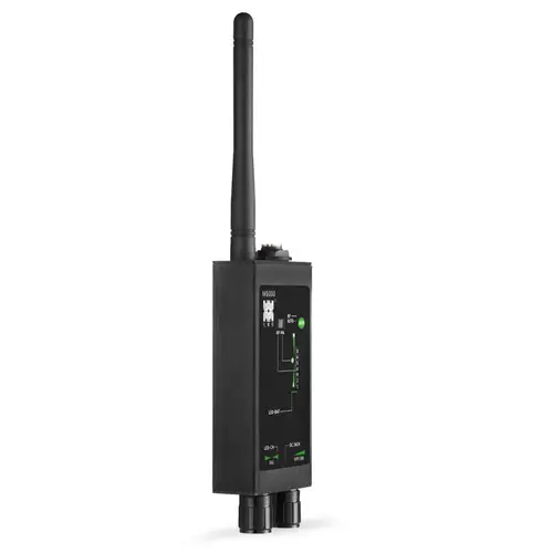 1MHz-12GH 라디오 안티 스파이 탐지기, FBI GSM RF 신호 자동 추적기 탐지기, GPS 트래커 파인더 버그, 긴 마그네틱 LED 안테나 포함 5