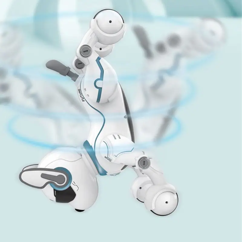 Smart Talking RC Robot Dog Walk & Dance Interactive Pet Puppy Robot Dog Remote Voice Control Intelligent Toy For Birthday Gifts 2