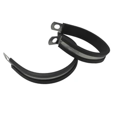 20 шт. кабельные зажимы из нержавеющей стали резиновые зажимы для труб Ассорти в 15/8 дюйма для автомобиля Корабль