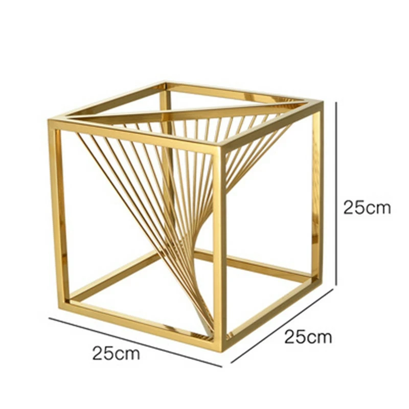 

Customized light luxury stainless steel coffee table bar, foot, leg, office, computer, chair bracket, marble