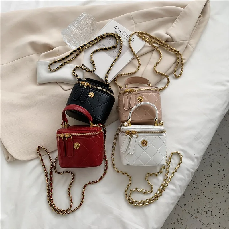 Small Square Box Women\'s Bag 2021 New Designer Fashion Trend Shoulder Handbags Female Cross Body Bags for Travel Ladies Wallet