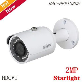

Dahua 2MP Starlight HDCVI IR Bullet Camera HAC-HFW1230S HD/SD output HDCVI Camera Outdoor Camera for cctv system