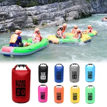 Для каноэ плавающий лодочный каяк Кемпинг водонепроницаемая сумка мешок 30L водонепроницаемый рюкзак
