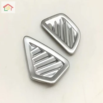

2pcs Fit For BMW 5 Series G30 2017 Fit For Left Hand Drive ONLY Car ABS Chrome Front Dashboard Air Vent Outlet Cover Frame Trim