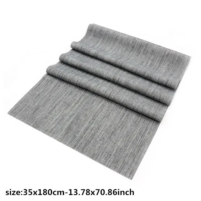 table runner B Table Cloth Napkins Imitation Linen Polyester Square Handkerchief Satin Table Dinner Napkin For Wedding Home Party Decoration - Цвет: table runner B