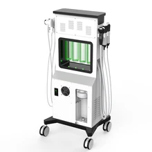 Спа Аква Чистая Glowskin O+ кислородное устройство для красоты лица холодный молоток Хо для лица кислородная струя Аква кожура дермабразия Гидра машина