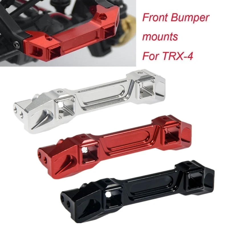 

YEAHRUN Aluminum Alloy Front Bumper Mounts for Traxxas TRX-4 1/10 RC Crawler