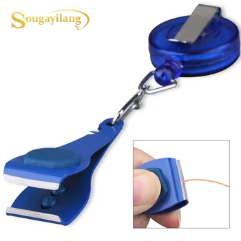 

Sougayilang Fishing Tackle Accessories Fishing Line Cutter Fishing Line Clips Pins Outdoor Fishing Stainless Steel Thread Clip