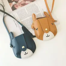 Модная трендовая Детская сумка из искусственной кожи для девочек, сумка через плечо, сумка-тоут с мультипликационным рисунком, маленькая милая детская сумка-мессенджер, сумочка