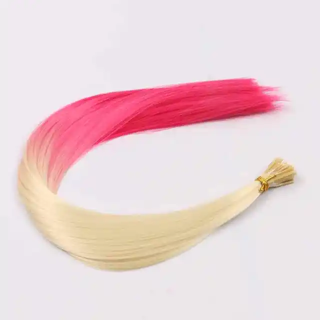 I Tip Feather Synthetic Pre Bonded Hair Extensions Luxury for Braiding 22