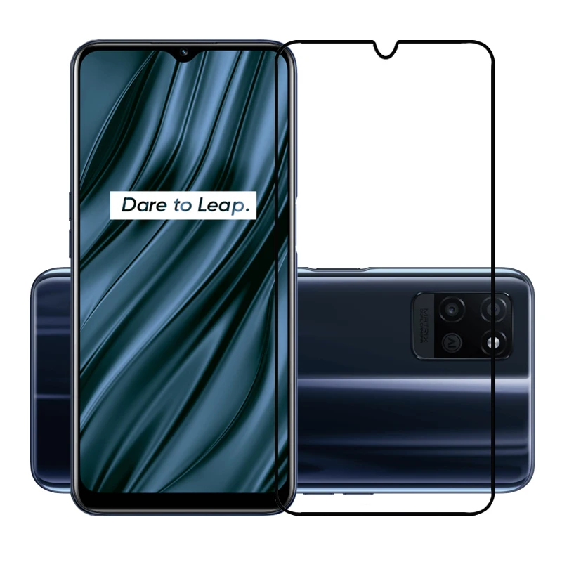 Full Cover Screen Protectors For Realme V11 5G Scratch Proof Protective Film Tempered Glass | Мобильные телефоны и