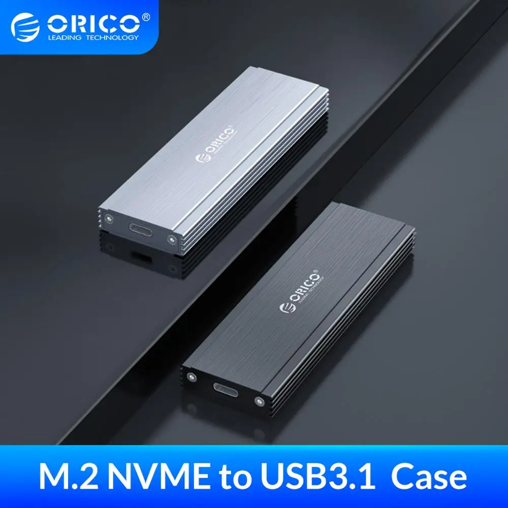 Чехол ORICO Nvme NGFF M.2 SSD 10 Гбит/с USB C корпус жесткого диска с кабелем Type поддержка