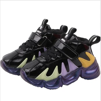 

Lightweight Shoes Children For Boy and Girl New Plus Cotton Outdoor Sports Fashion Fashion Casual Sneaker