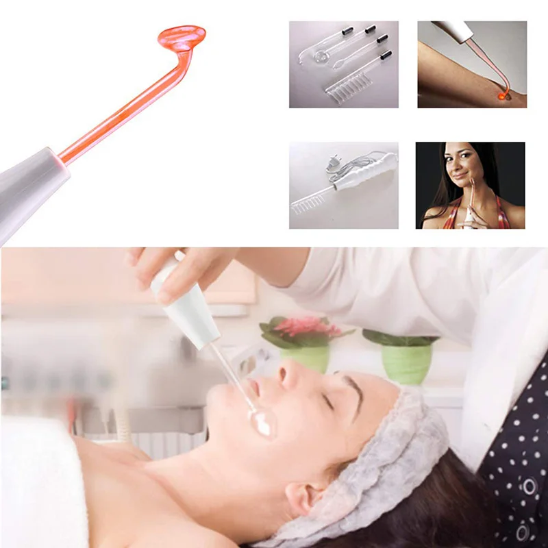 High Frequency Electrode Glass Tube Face Massage Tightening Skin Care Spot Acne Remover Facial Spa Beauty Machine High Frequency Electrode Glass Tube Face Massage Tightening Skin Care Spot Acne Remover Facial Spa Beauty Machine