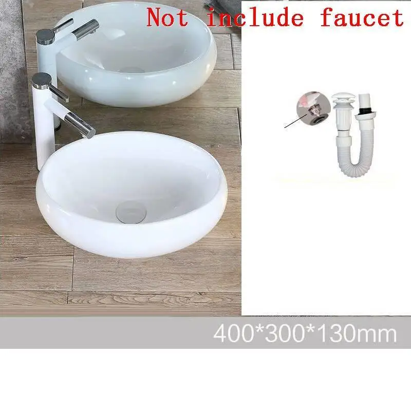 Ванная комната Vanity Salle De Bain Waschtisch Umywalka Nablatowa Fregadero Bagno черная раковина Куба поо Banheiro умывальник - Цвет: Number 22