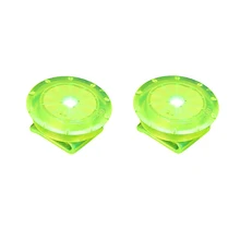 2 шт., мини светодиодный, яркий, защитный светильник, Мультифункциональный, на зажиме, стробоскоп, бегущий светильник s для ночных бегунов, велосипедных прогулок