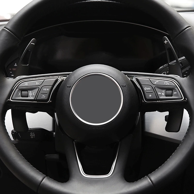 Карманго для Audi A4 A5 S4 S5 B9 автомобиль рулевое колесо сдвиг pick весло крышка отделка рамка наклейка интерьерные аксессуары