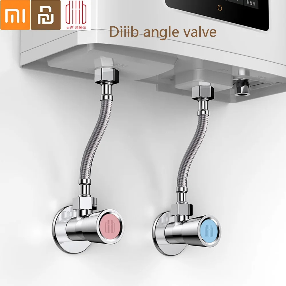 Diiib Dabai Универсальный треугольный клапан, угловой клапан, аксессуары для ванной комнаты, гальванизированные заправочные клапаны для водонагревателя туалета