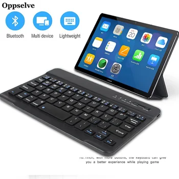 

Oppselve Mini Multifunctional Wireless Keyboard For Apple iPad Mac Tablet Laptop Rechargeable Keyboard For Android IOS Windows