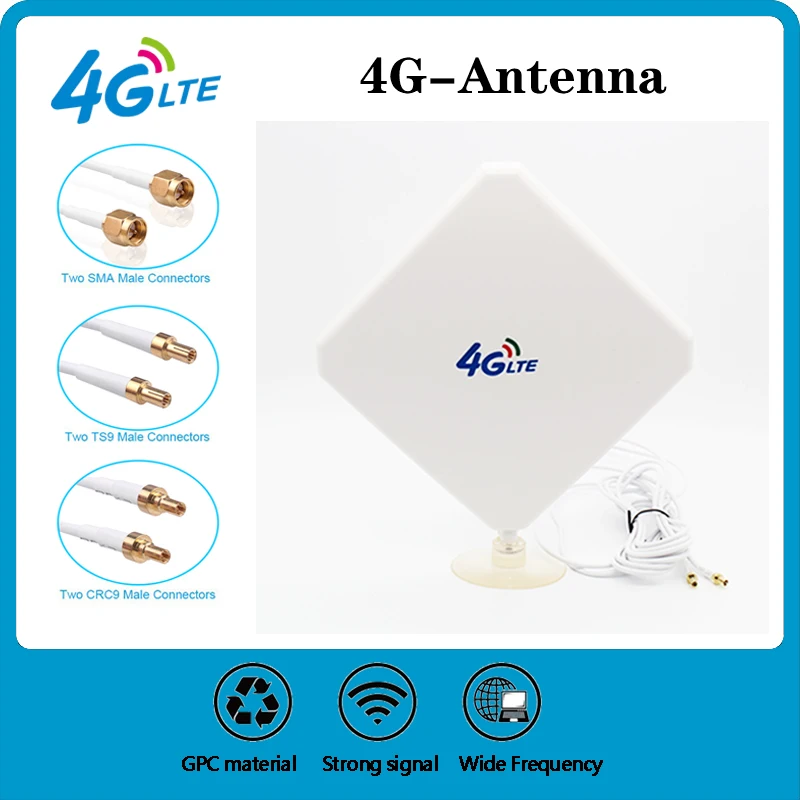 Антенный усилитель 4G LTE TS9 для Huawei E8372 E8278 E5577 E8377 E5372 и ZTE R216 MF920 MF90C т. д. | Компьютеры