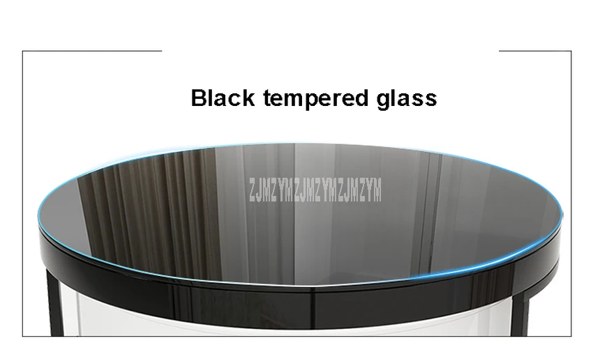 Современный простой Телескопический чайный столик творческая личность черный и белый круг неправильный дизайн гостиная диван столик
