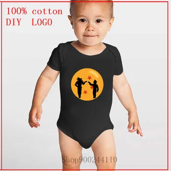 

Dragon Ball Brofist Designs Bodysuit Baby Newborn Baby One-Pieces Summer Unisex Baby Jumpsuit Ropa de bebe Infant Short Sleeve
