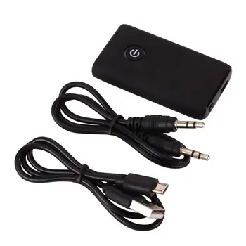 

Sec Bluetooth 5.0 Adapter Wireless Audio Bluetooth Transmitter Receiver For PC TV Car 3.5mm AUX Music Receiver Sender Adaptador