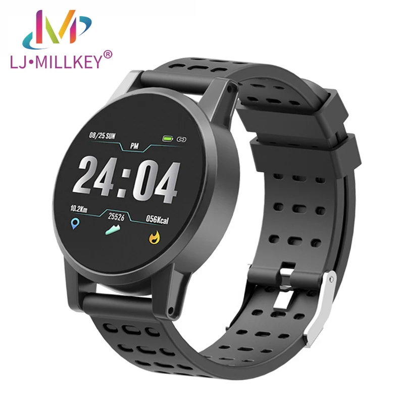 

Smart Watch Smart Bracelet Sports Alarm Clock Heart Rate Blood Pressure Heart Rate Tracker Big Round Screen Smart Band