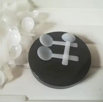 

2000pcs 1 gram Plastic Measuring Scoop Small Spoon 1g Measure Spoons White Milk Protein Powder Scoops 54mm SN2045