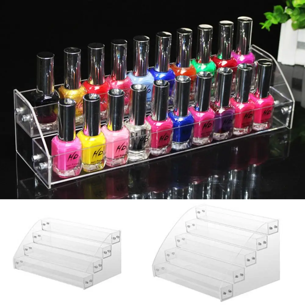 8-Tier Clear Acrylic Nail Polish Display Rack, 96-Bottle Holder Organizer  for Salons (12.75 x 12.5 x 9.25 inches) | Michaels