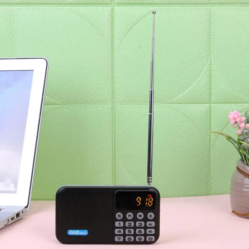P8 Мини цифровой DAB/DAB+ радио ЖК-дисплей экран fm-тюнер приемник аудио вещания MP3-плеер для Австралии и Европы