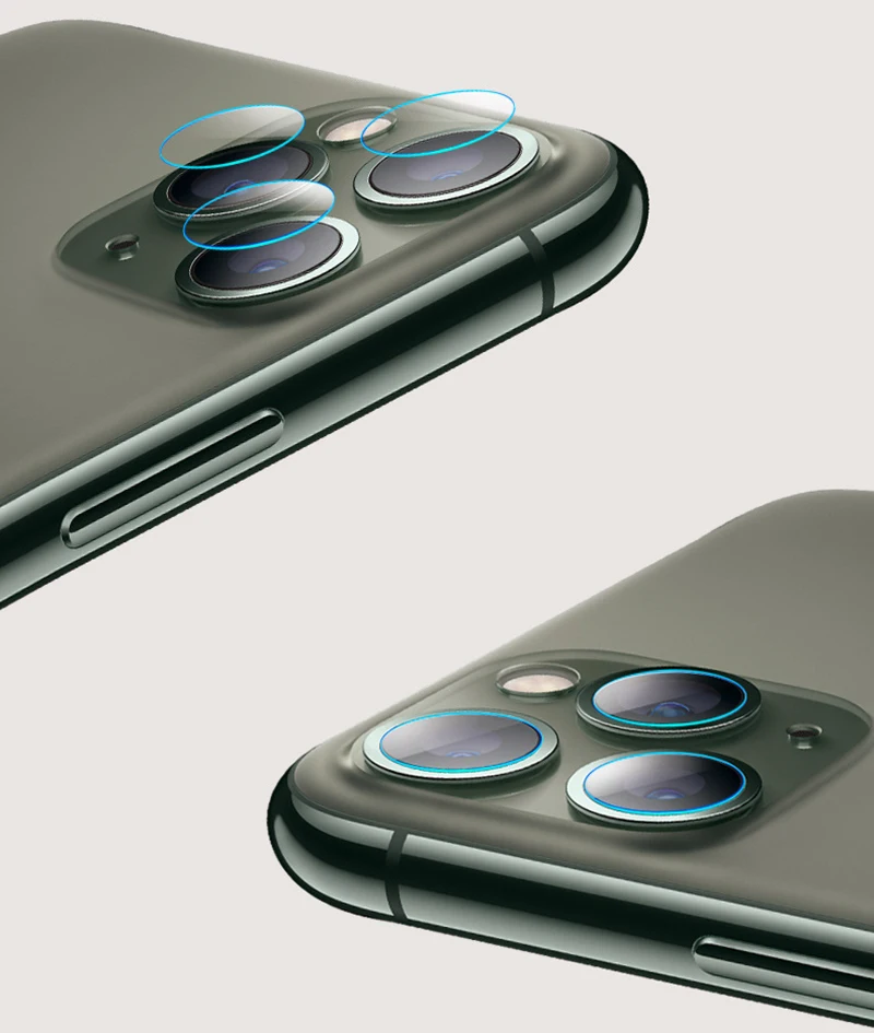 100 шт Анти-Царапины объектив камеры защитное закаленное стекло для iPhone 11 Pro Max 9H бесшовная прозрачная полная защитная пленка