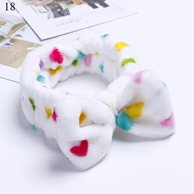 NEW Coral Fleece Elastic Hair Bands Winter Hair Accessories Soft Warm Headband SPA Bath Shower Makeup Wash Face Hairbands best headbands for women Hair Accessories