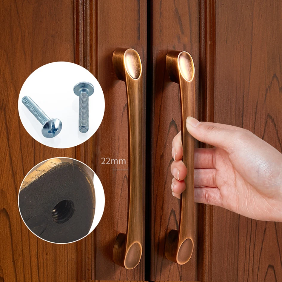 1 шт. ретро классические винтажные дверные ручки металлические ящики антикварные