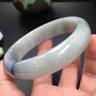 

Ювелирные изделия Zheru из натурального бирманского нефрита двухцветный браслет 54-62 мм Элегантные украшения принцессы для матери и девушки