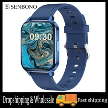 

SENBONO Q18 1.7 Inch Smart Watch Men SpO2 With Pedometer Heart Rate Monitoring IP68 Waterproof Fitness Tracker Smartwatch Women