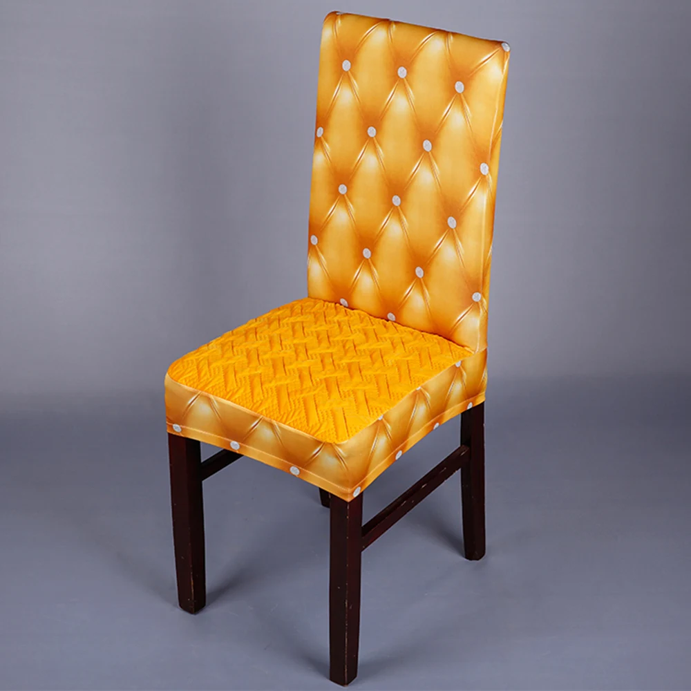 

New Hotel Wedding Chair Cover Stretch Chair Cover Removable Elastic Chair Protector for Dining Room Hotel Banquet Seat Wedding D