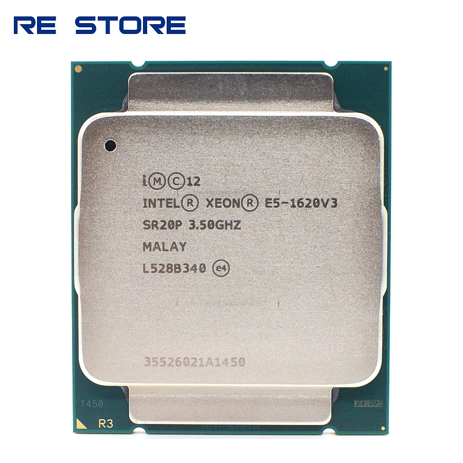 Б/у процессор Intel Xeon E5 1620 V3 SR20P 3 50 ГГц 4 ядра 10 МБ|Процессоры| |