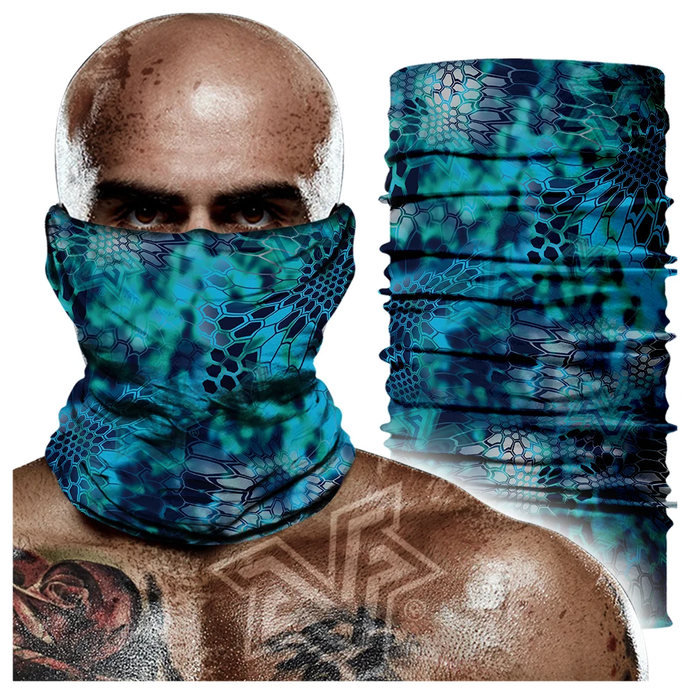 3D Бесшовные Волшебные бандана шеи Gaiter трубчатые кольца шарфы головной щит