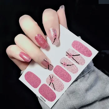 

1 Sheet Winter 3D Nail Stickers Wreath Elk Transfer Decals Paper Stickers Christmas Tree Snowflake Slider Decoaration