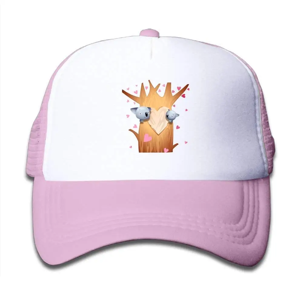 TSDFCMesh бейсболка Snapback Головные уборы коала медведь любовь мальчик-девочки, розовый, один размер