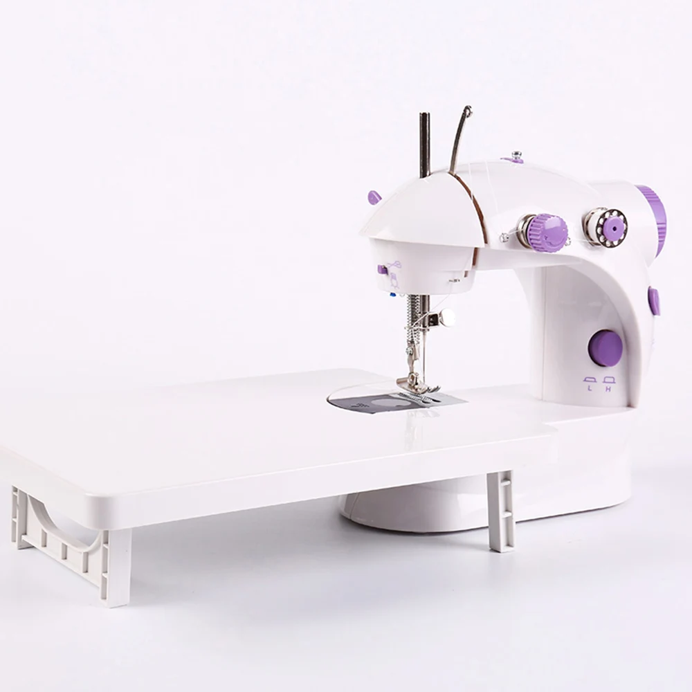 Portable Sewing Machine Mini Electric Household Crafting Mending Overlock  12 Stitches with Presser Foot Pedal - AliExpress