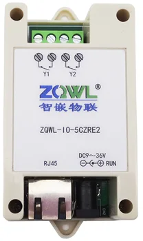 

2-way network relay control board / Modbus TCP / RTU / isolation / industrial grade
