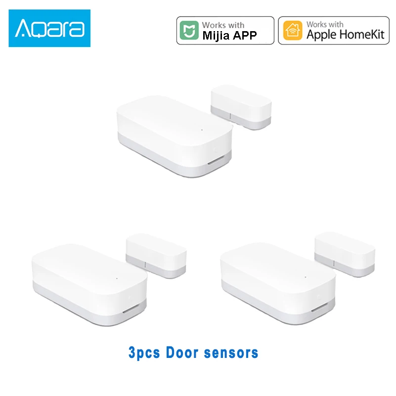 PROD 1005002526690963 3PCS Aqara Door Window Sensor Zigbee Wireless
Connection Smart Door Sensor Work With Mi Home APP for Mijia Smart Home